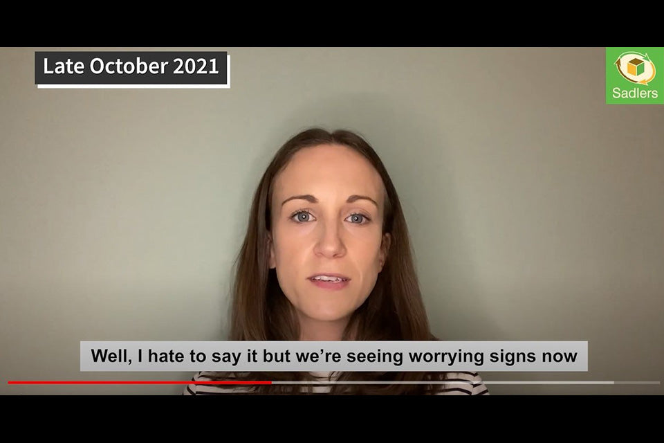 An update on cardboard box shortages (November 2021)