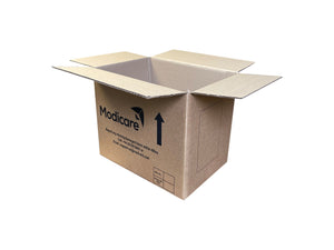 New Printed Strong Single Wall Box - 311mm x 216mm x 254mm