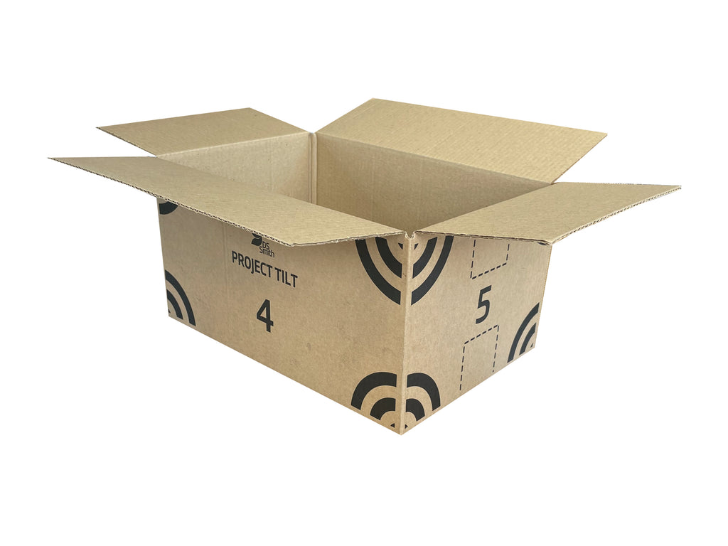 New Printed Single Wall Box - 300mm x 199mm x 152mm