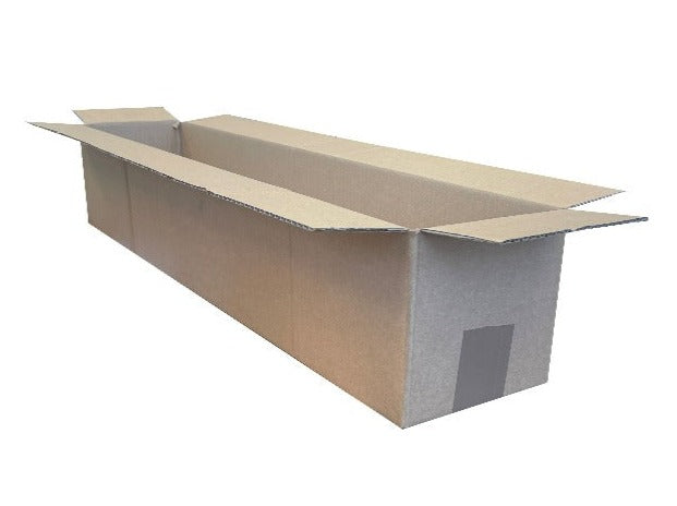 rectangular cardboard box