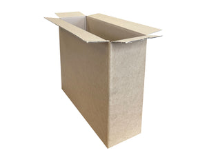 New Plain Single Wall Box - 411mm x 127mm x 321mm