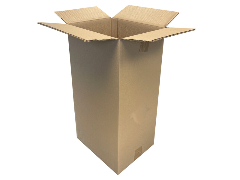 tall packing box over half a metre
