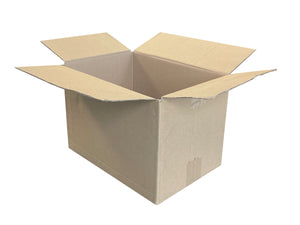New Plain Strong Single Wall Box - 306mm x 209mm x 203mm