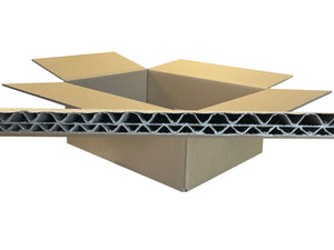 close up of strong corrugation