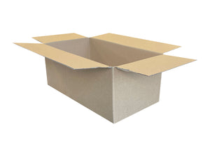 single wall plain packing box for light to medium weight items