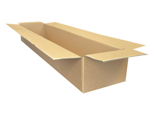 New Plain Strong Single Wall Box - 1020mm x 200mm x 125mm