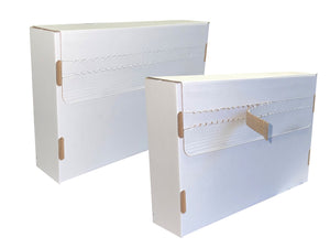 postal boxes with tear-off strip