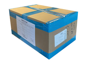 used packing boxes with tape
