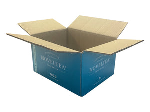 blue cardboard box