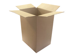 small upright packing box