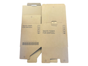 flat view of this diecut packing box