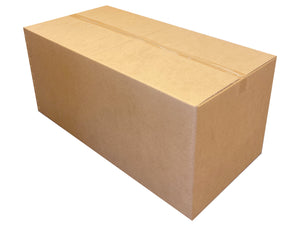 plain half pallet box taped shut