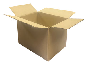 the plain box with flaps open