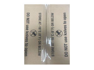 a view from above of the print on the top of the boxes