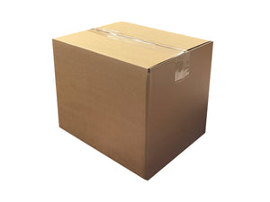 well proportioned plain cardboard box