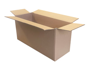 New Plain Strong Single Wall Box - 352mm x 136mm x 170mm