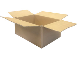 New Plain Strong Single Wall Box - 400mm x 287mm x 179mm
