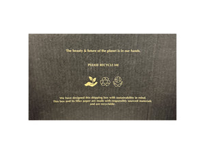 please recycle me print on the inside of the box