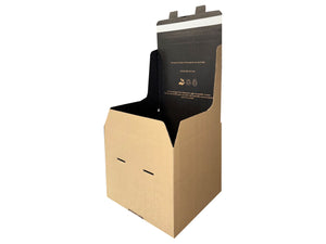 diecut box with print on inside
