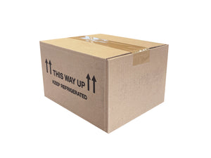 New Printed Strong Single Wall Box - 200mm x 172mm x 123mm