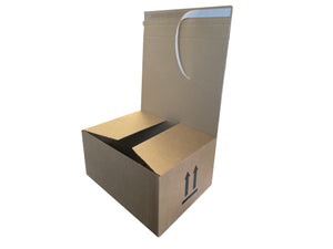 New Printed Strong Single Wall Box - 455mm x 355mm x 215mm