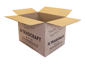 New Printed Strong Single Wall Box - 434mm x 307mm x 300mm
