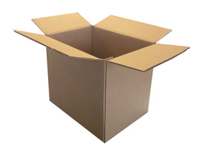 plain cardboard packing box