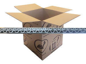 New Printed Strong Double Wall Box - 320mm x 320mm x 380mm