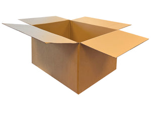 New Plain Strong Single Wall Box - 640mm x 530mm x 360mm