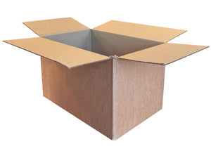 New Plain Strong Single Wall Box - 265mm x 178mm x 165mm