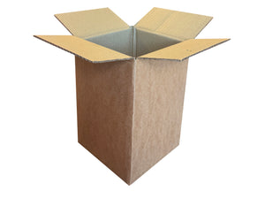 New Plain Single Wall Box - 137mm x 135mm x 202mm