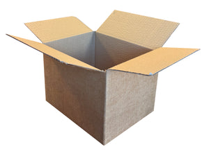New Plain Single Wall Box - 215mm x 166mm x 145mm