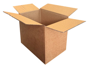 New Plain Strong Single Wall Box - 200mm x 137mm x 155mm
