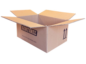 New Printed Strong Double Wall Box - 406mm x 286mm x 194mm