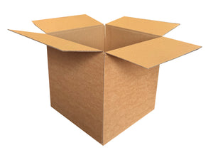 New Plain Single Wall Box - 213mm x 213mm x 213mm