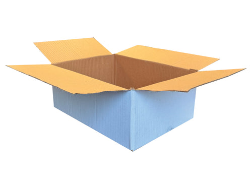 New Plain Strong Single Wall Box - 373mm x 270mm x 136mm