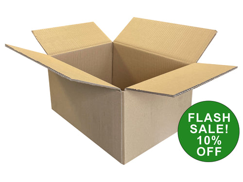 New Plain Strong Double Wall Box - 395mm x 300mm x 200mm