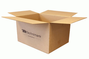 Used Printed Strong Single Wall Box - 495mm x 390mm x 310mm