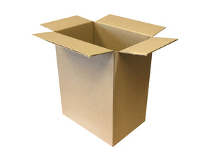 New Plain Single Wall Box - 185mm x 125mm x 230mm