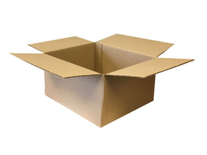 New Plain Strong Single Wall Box - 260mm x 210mm x 130mm