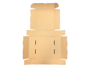 New Plain Strong Single Wall Box - 285mm x 335mm x 90mm
