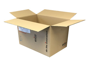 Used Printed Strong Single Wall Box - 575mm x 380mm x 380mm