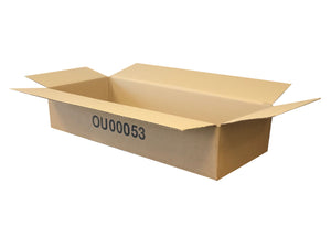 New Printed Strong Single Wall Box - 590mm x 240mm x 114mm
