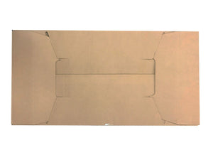 self locking base of a cardboard box