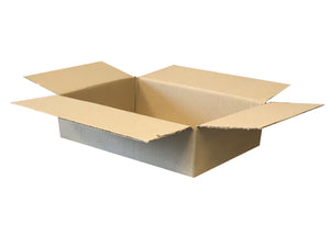 New Plain Single Wall Box - 370mm x 210mm x 85mm
