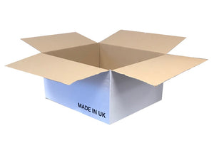 white cardboard box