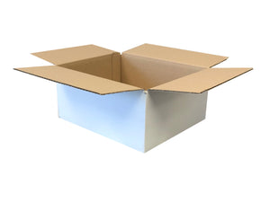 New Plain Single Wall Box - 240mm x 205mm x 115mm
