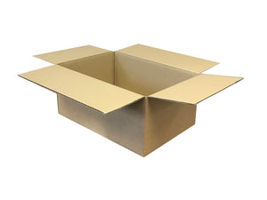 New Plain Strong Single Wall Box - 350mm x 245mm x 152mm