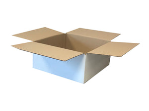 New Plain Single Wall Box - 287mm x 285mm x 130mm