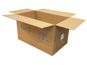 Used Printed Strong Double Wall Box - 980mm x 570mm x 570mm